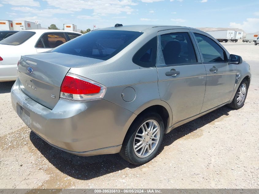 2008 Ford Focus Se/Ses VIN: 1FAHP35N58W260025 Lot: 39535613