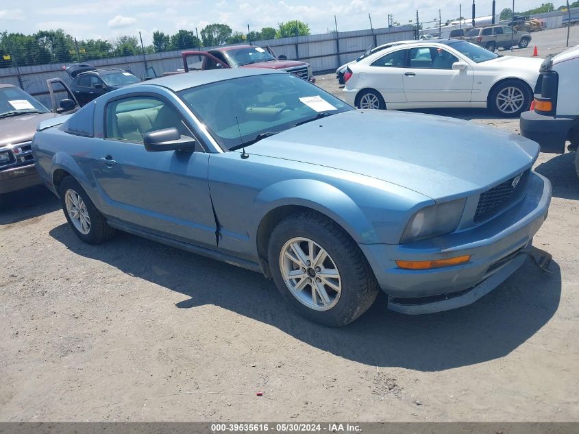 2007 Ford Mustang V6 Deluxe/V6 Premium VIN: 1ZVFT80N775288993 Lot: 39535616