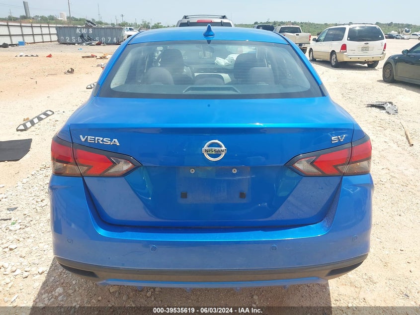 2021 Nissan Versa Sv Xtronic Cvt VIN: 3N1CN8EV8ML924120 Lot: 39535619