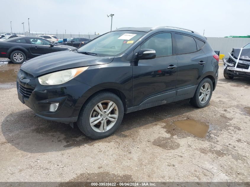 2013 Hyundai Tucson Gls VIN: KM8JU3AC9DU578692 Lot: 39535622