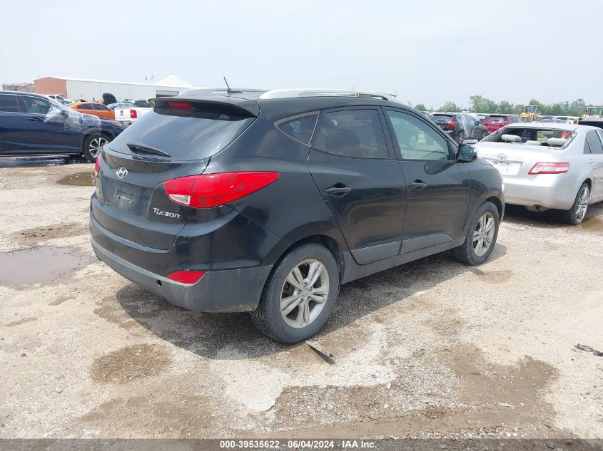 2013 Hyundai Tucson Gls VIN: KM8JU3AC9DU578692 Lot: 39535622