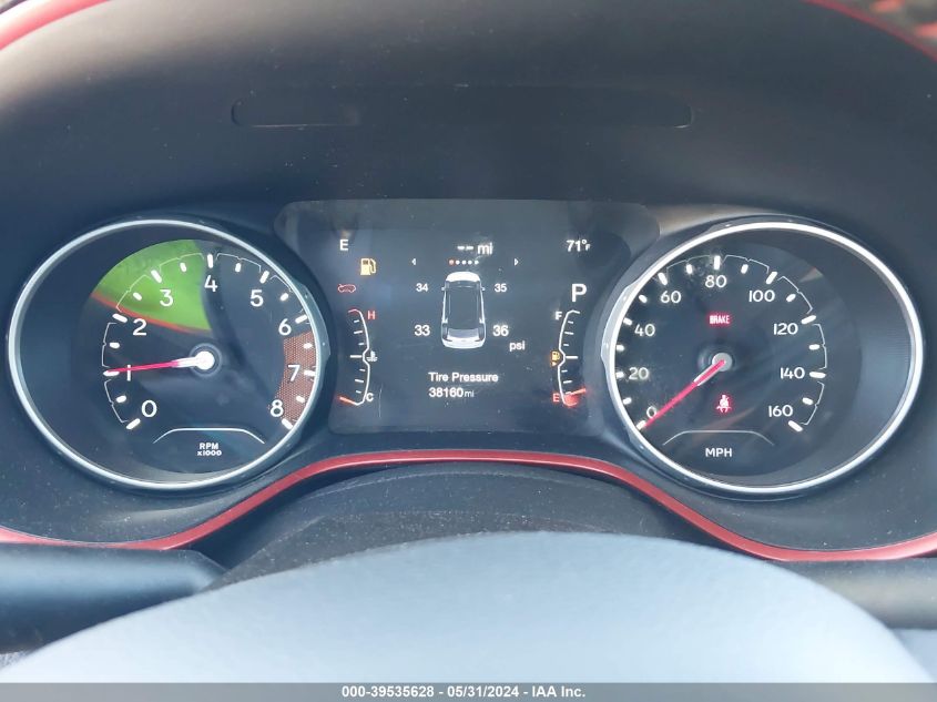 2017 Jeep New Compass Trailhawk 4X4 VIN: 3C4NJDDB4HT657243 Lot: 39535628