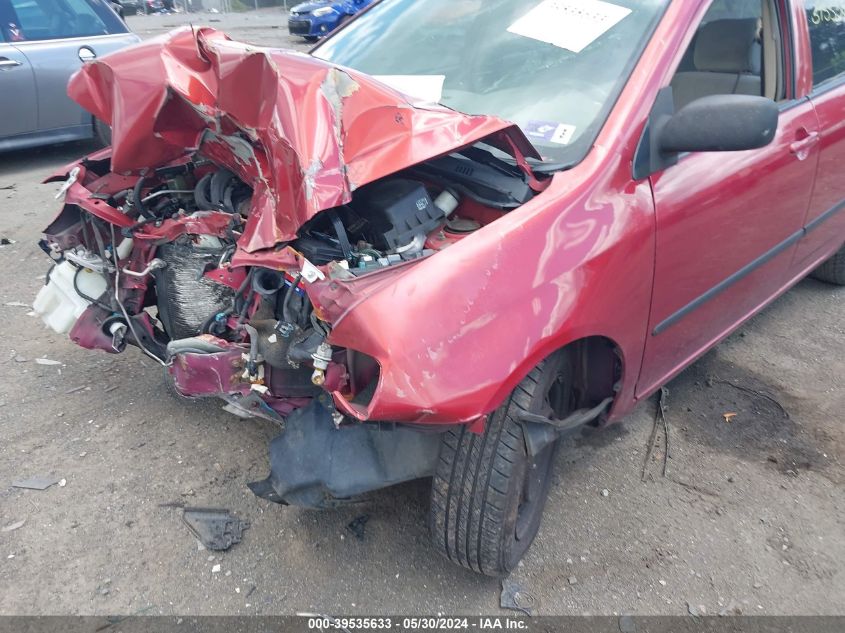 2008 Toyota Corolla Ce VIN: 2T1BR32E08C876044 Lot: 39535633