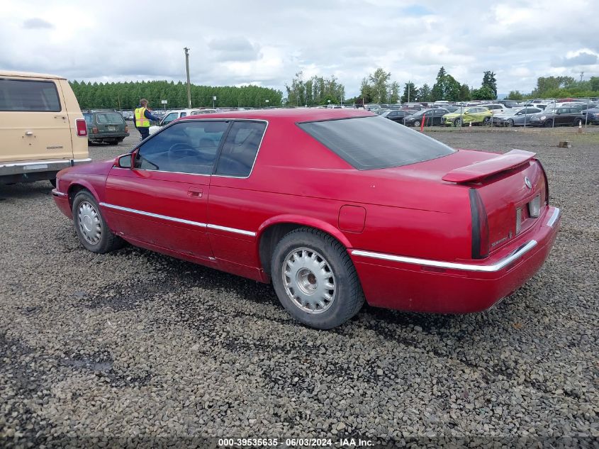 1995 Cadillac Eldorado Touring VIN: 1G6ET1292SU607840 Lot: 39535635