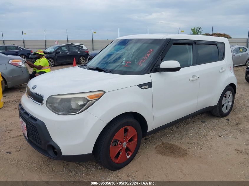 2014 Kia Soul VIN: KNDJN2A2XE7741160 Lot: 39535638