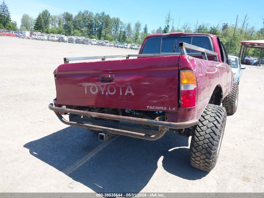 1996 Toyota Tacoma Xtracab VIN: 4TAWM72N3TZ116997 Lot: 39535644