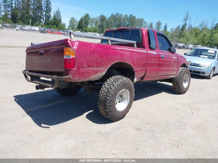 1996 Toyota Tacoma Xtracab VIN: 4TAWM72N3TZ116997 Lot: 39535644