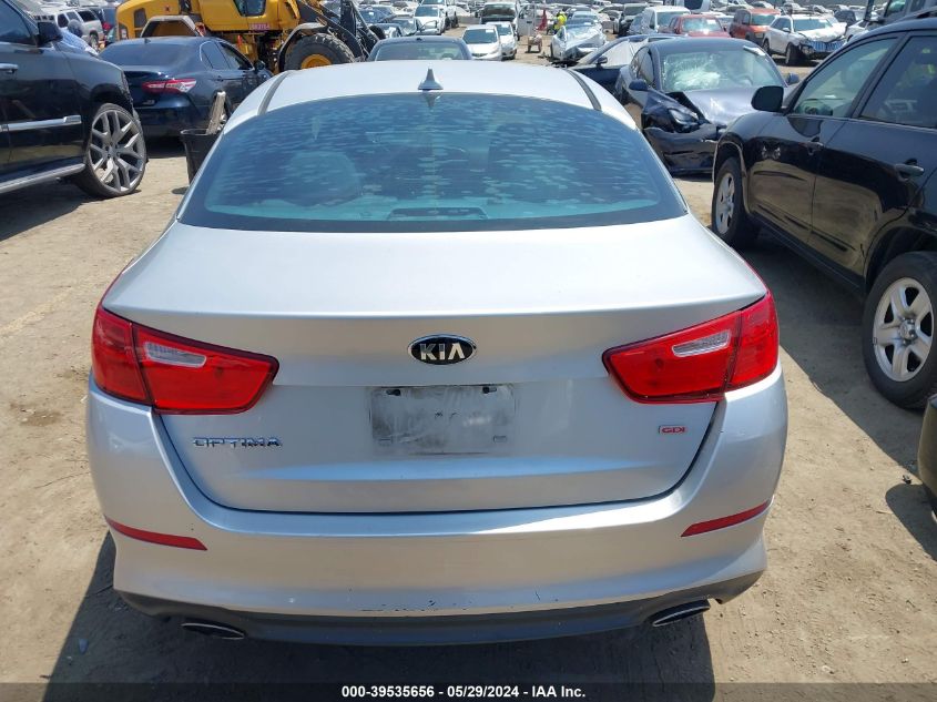 2014 Kia Optima Lx VIN: 5XXGM4A72EG267961 Lot: 39535656