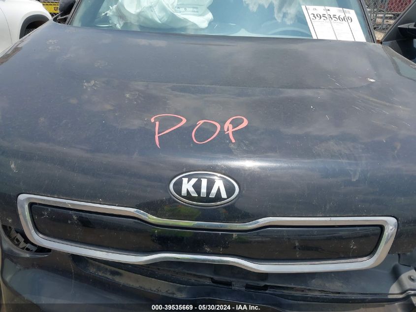 2016 Kia Soul + VIN: KNDJP3A55G7260875 Lot: 39535669