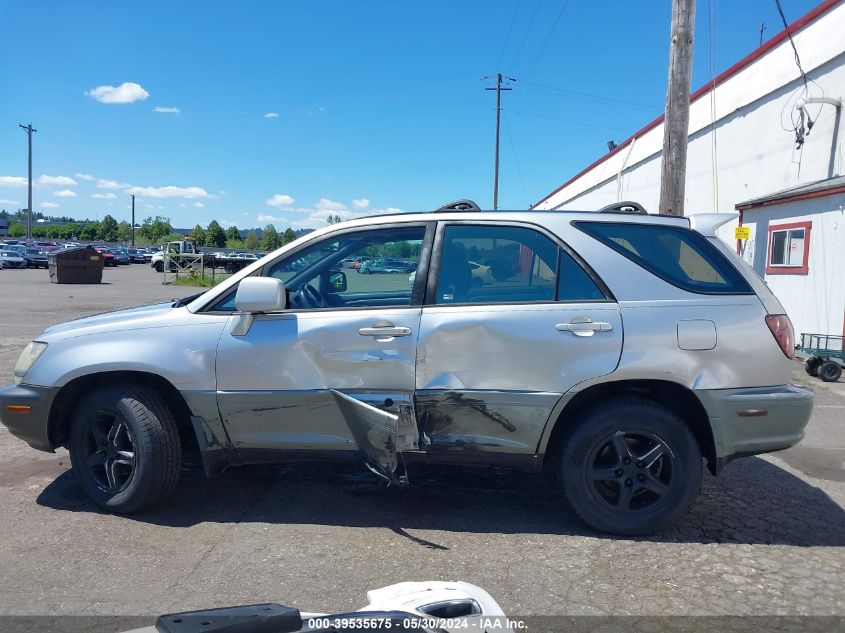 2000 Lexus Rx 300 VIN: JT6HF10U2Y0138412 Lot: 39535675