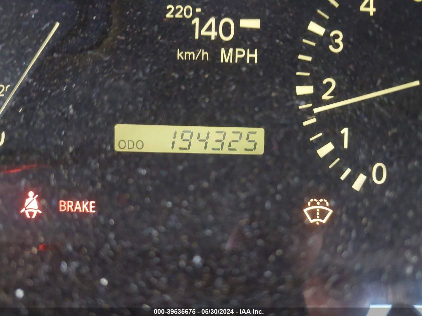 2000 Lexus Rx 300 VIN: JT6HF10U2Y0138412 Lot: 39535675