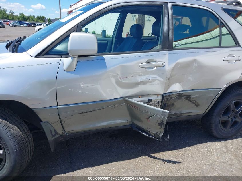 2000 Lexus Rx 300 VIN: JT6HF10U2Y0138412 Lot: 39535675