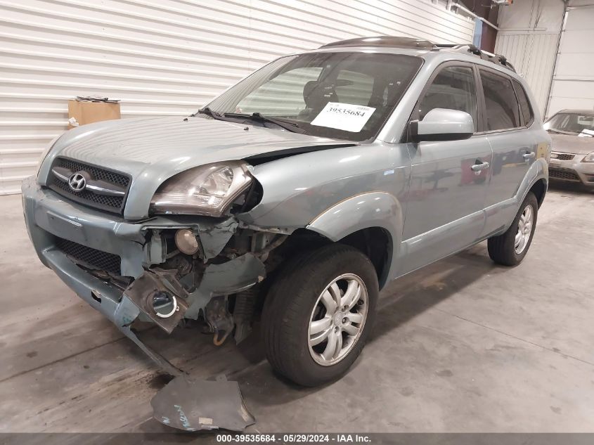 2007 Hyundai Tucson Limited/Se VIN: KM8JN12D77U491158 Lot: 39535684