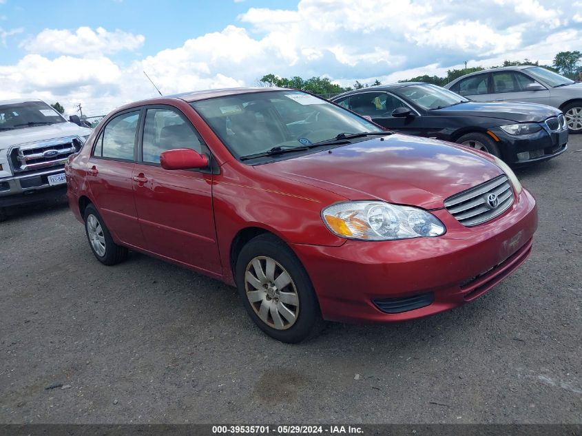 2004 Toyota Corolla Ce/Le/S VIN: 2T1BR32E24C298779 Lot: 39535571