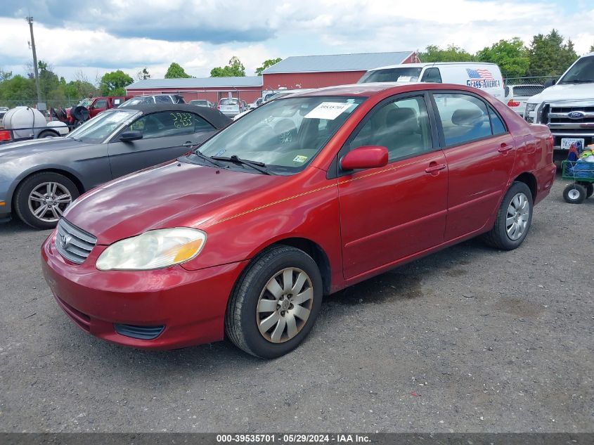 2004 Toyota Corolla Ce/Le/S VIN: 2T1BR32E24C298779 Lot: 39535571