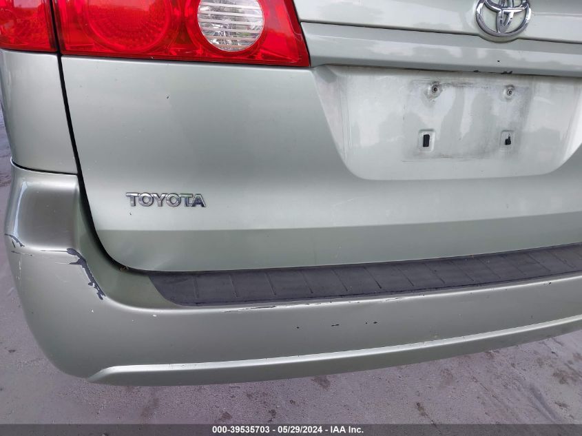 2008 Toyota Sienna Le VIN: 5TDZK23C38S127708 Lot: 39535703