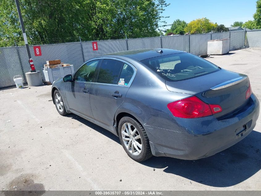 2008 Infiniti G35X VIN: JNKBV61F38M268009 Lot: 39535707