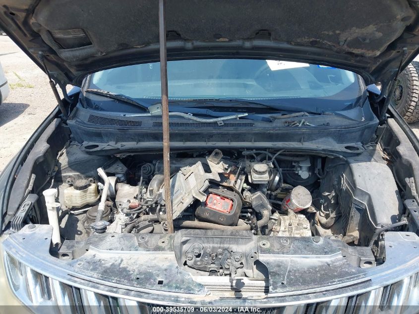 2009 Nissan Murano S VIN: JN8AZ18W49W138244 Lot: 39535709