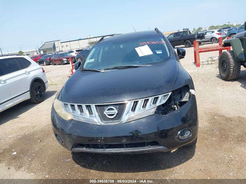 2009 Nissan Murano S VIN: JN8AZ18W49W138244 Lot: 39535709