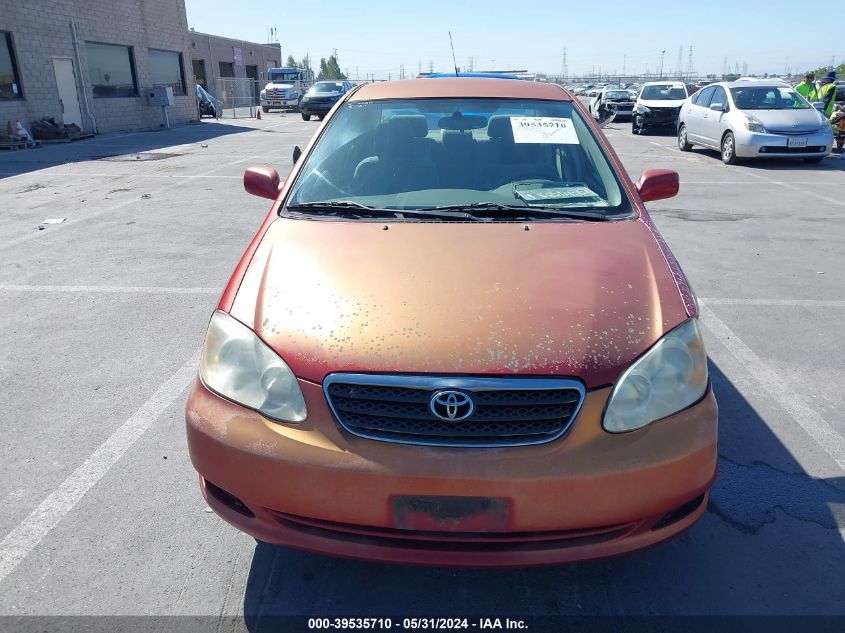 2006 Toyota Corolla Le VIN: 1NXBR32E66Z576004 Lot: 39535710