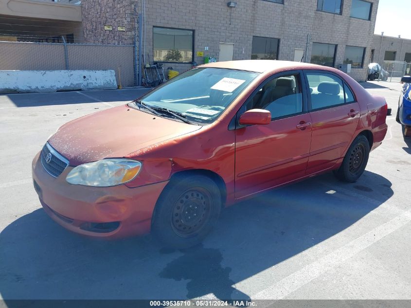 2006 Toyota Corolla Le VIN: 1NXBR32E66Z576004 Lot: 39535710