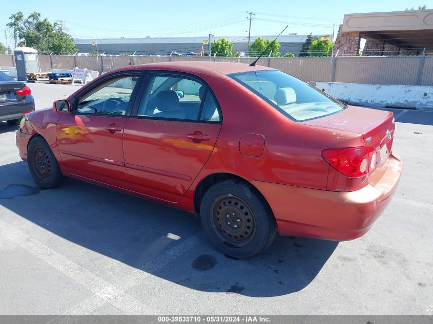 2006 Toyota Corolla Le VIN: 1NXBR32E66Z576004 Lot: 39535710