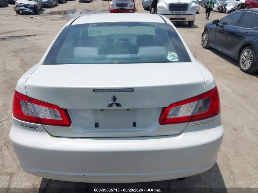 2009 Mitsubishi Galant Es/Sport Edition VIN: 4A3AB36F29E004527 Lot: 39535713