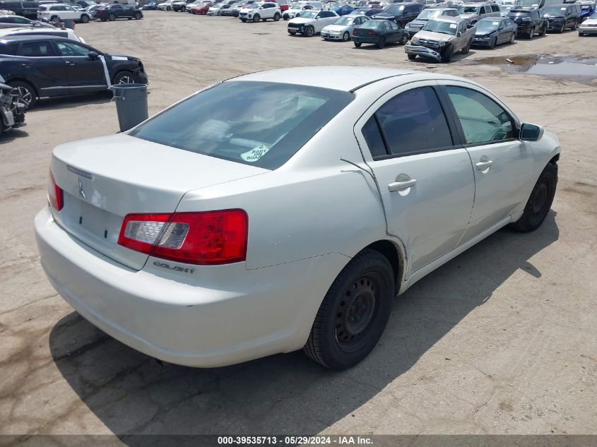 2009 Mitsubishi Galant Es/Sport Edition VIN: 4A3AB36F29E004527 Lot: 39535713