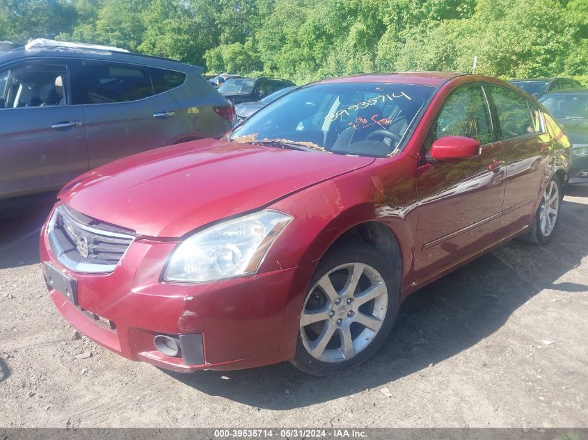 2007 Nissan Maxima Se/Sl VIN: 1N4BA41E17C825325 Lot: 39535714