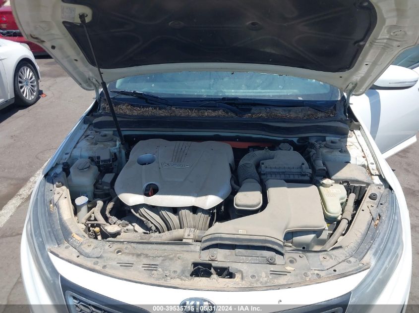 2014 Kia Optima Hybrid Lx VIN: KNAGM4AD1E5062963 Lot: 39535715