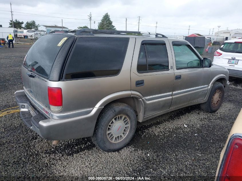 2000 GMC Jimmy Sle VIN: 1GKDT13W8Y2389439 Lot: 39535726