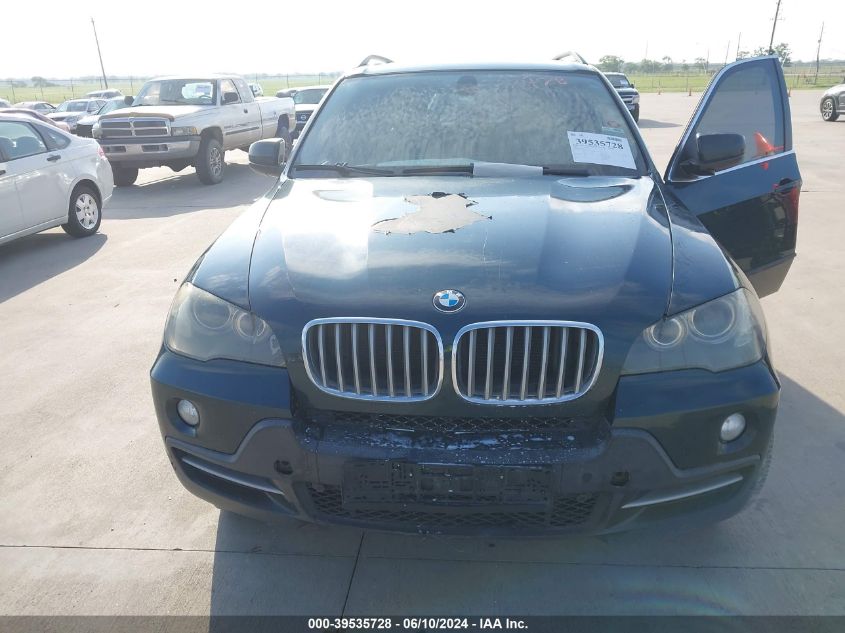 2009 BMW X5 xDrive48I VIN: 5UXFE835X9L168742 Lot: 39535728