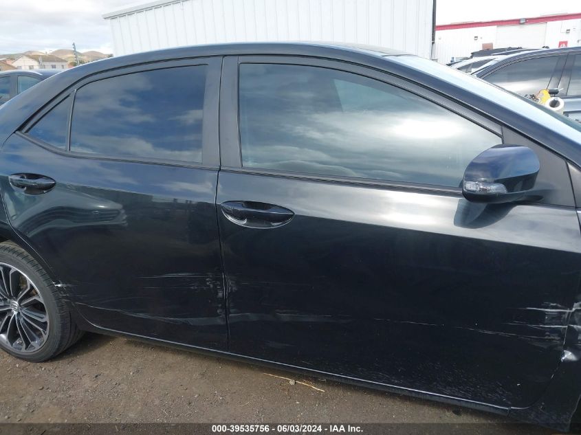 2014 Toyota Corolla S Plus VIN: 2T1BURHE7EC181631 Lot: 39535756