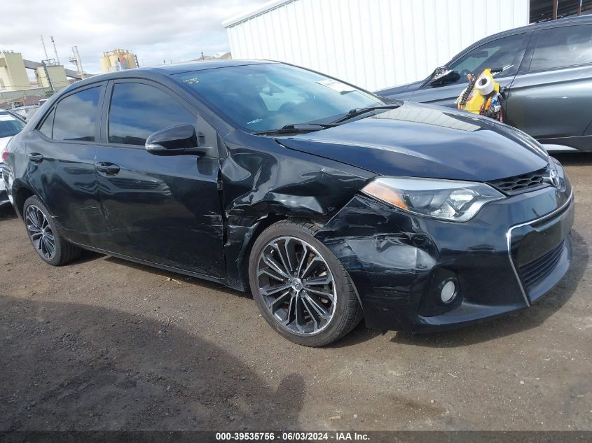 2014 Toyota Corolla S Plus VIN: 2T1BURHE7EC181631 Lot: 39535756