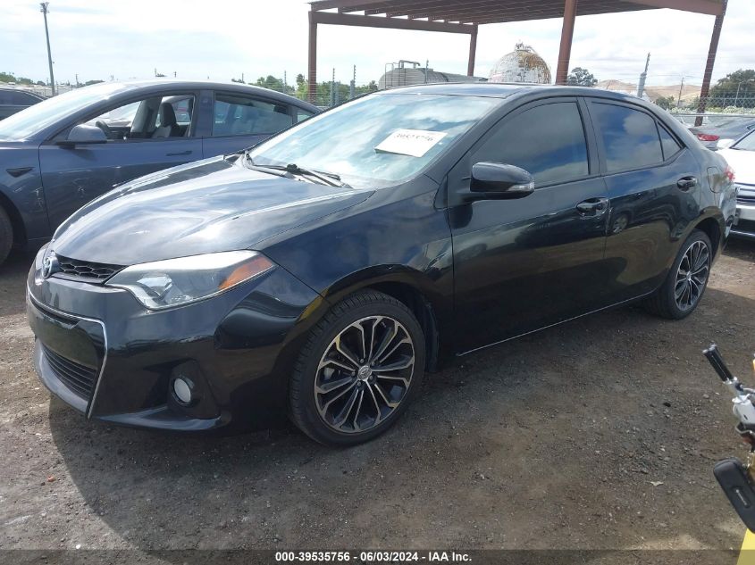 2014 Toyota Corolla S Plus VIN: 2T1BURHE7EC181631 Lot: 39535756