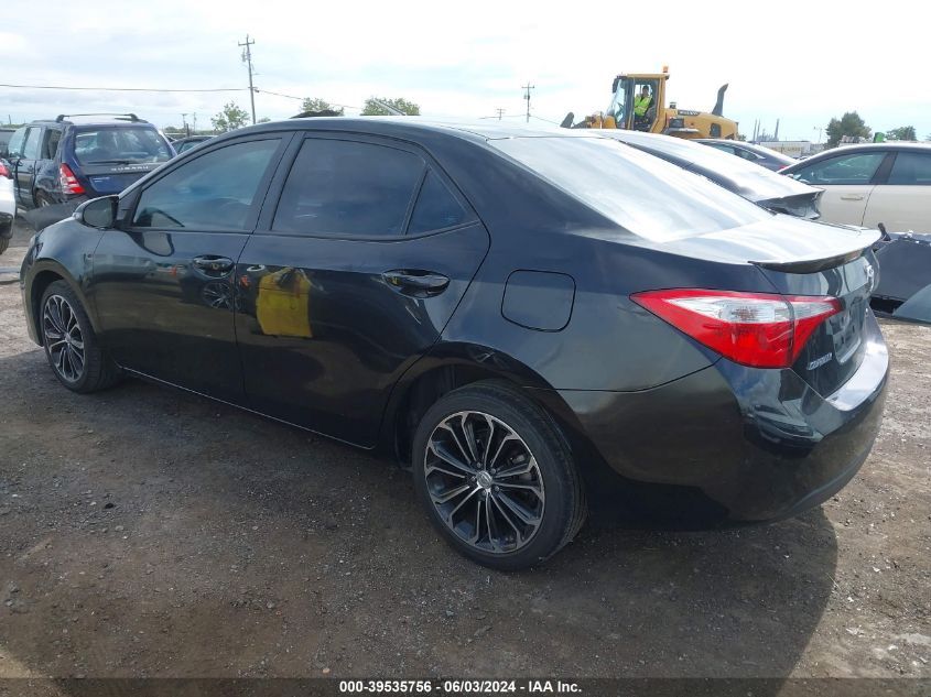 2014 Toyota Corolla S Plus VIN: 2T1BURHE7EC181631 Lot: 39535756