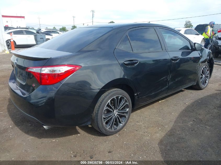 2014 Toyota Corolla S Plus VIN: 2T1BURHE7EC181631 Lot: 39535756