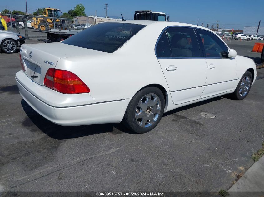 2001 Lexus Ls 430 VIN: JTHBN30F310004785 Lot: 39535757