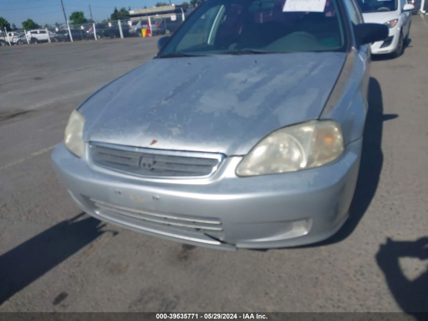 1999 Honda Civic Lx VIN: 2HGEJ6677XH549230 Lot: 39535771