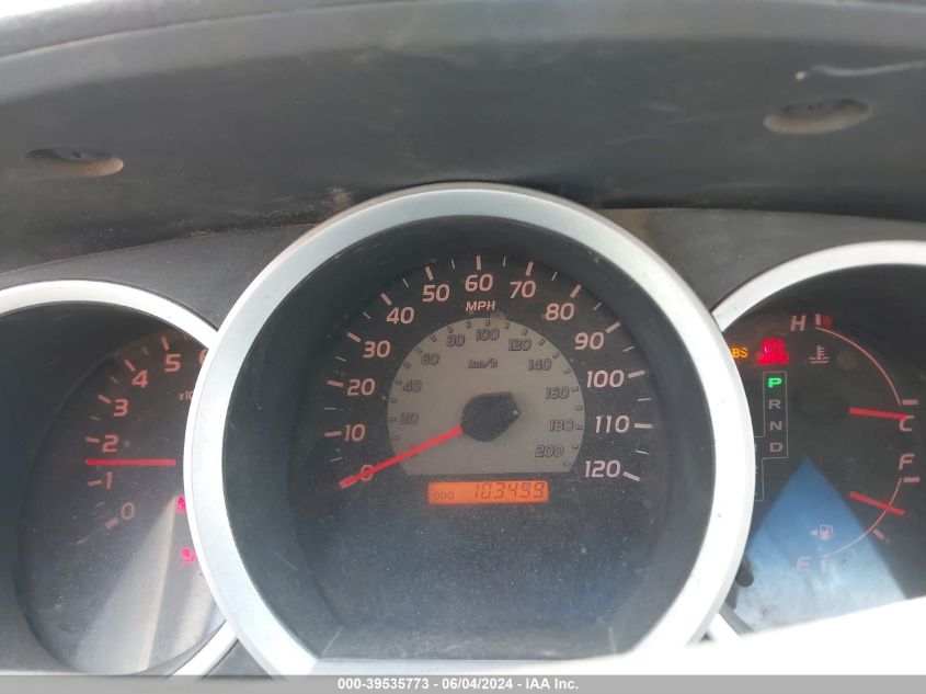 2005 Toyota Tacoma VIN: 5TETX22NX5Z016372 Lot: 39535773