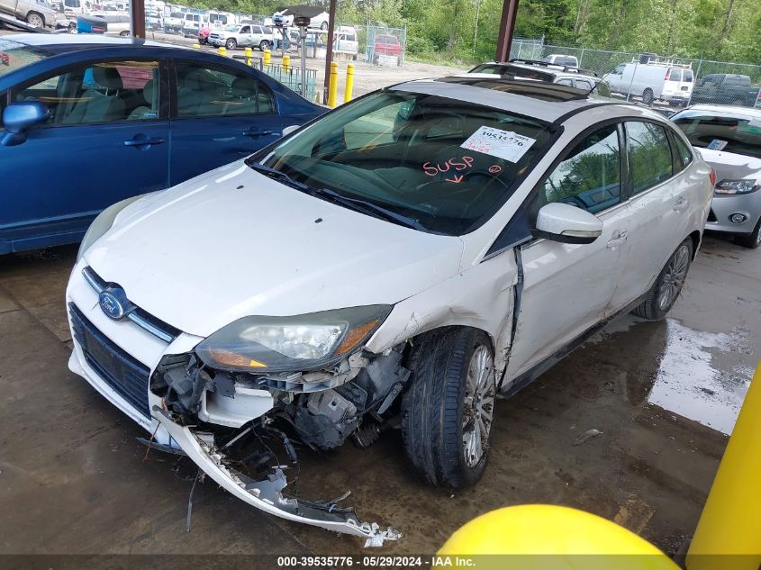 2012 Ford Focus Titanium VIN: 1FAHP3J21CL213595 Lot: 39535776