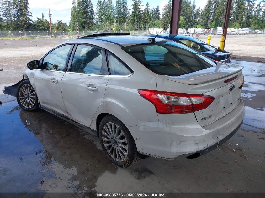 2012 Ford Focus Titanium VIN: 1FAHP3J21CL213595 Lot: 39535776