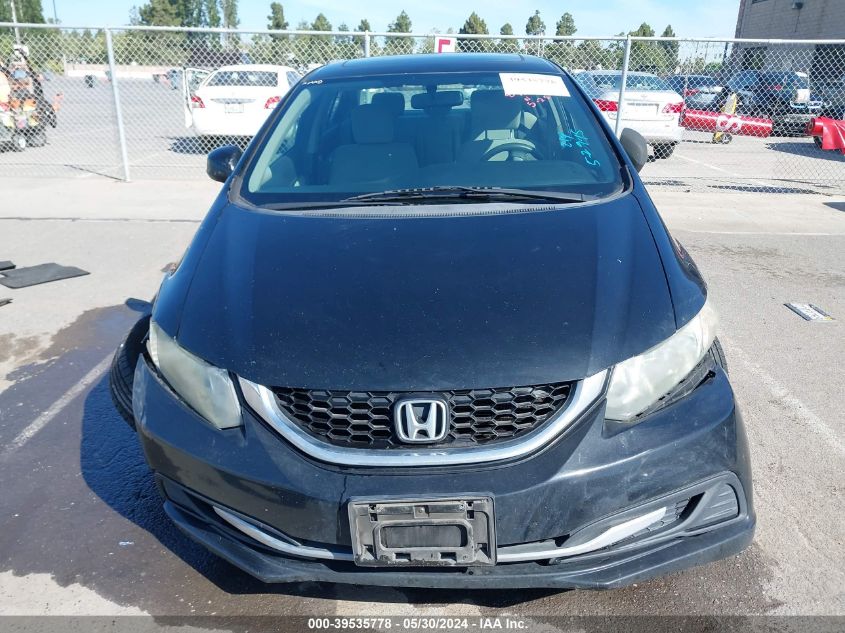 2013 Honda Civic Ex VIN: 19XFB2F84DE274473 Lot: 39535778