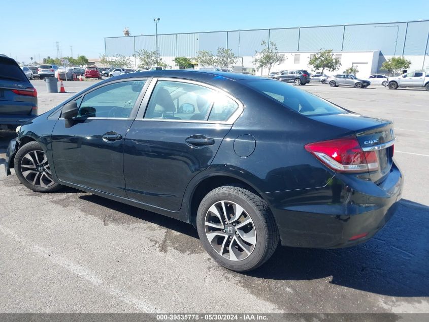 2013 Honda Civic Ex VIN: 19XFB2F84DE274473 Lot: 39535778