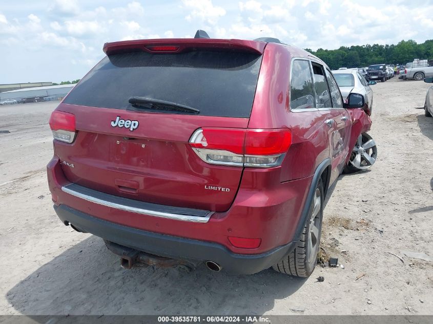 2014 Jeep Grand Cherokee Limited VIN: 1C4RJFBTXEC114933 Lot: 39535781