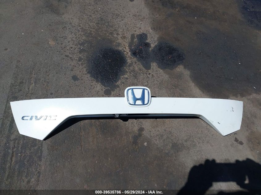 2019 Honda Civic Ex VIN: 19XFC1F38KE017972 Lot: 39535786