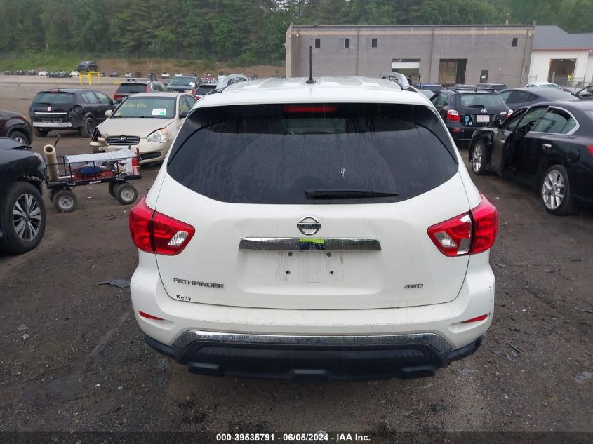 2018 Nissan Pathfinder S VIN: 5N1DR2MM7JC642260 Lot: 39535791