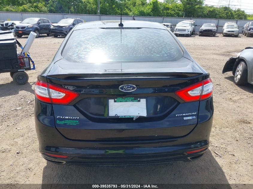 2016 FORD FUSION TITANIUM - 3FA6P0D94GR265597