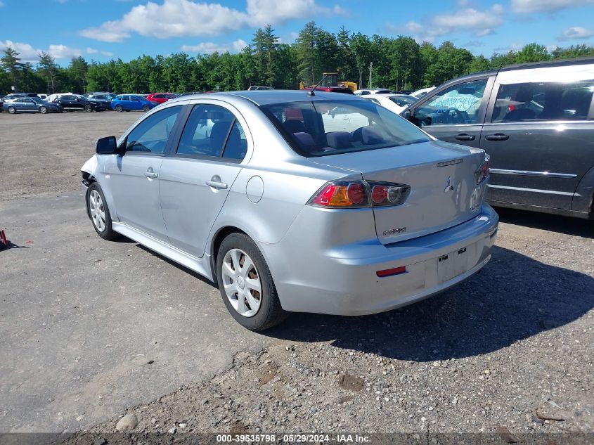 2013 Mitsubishi Lancer Es VIN: JA32U2FU8DU006466 Lot: 39535798