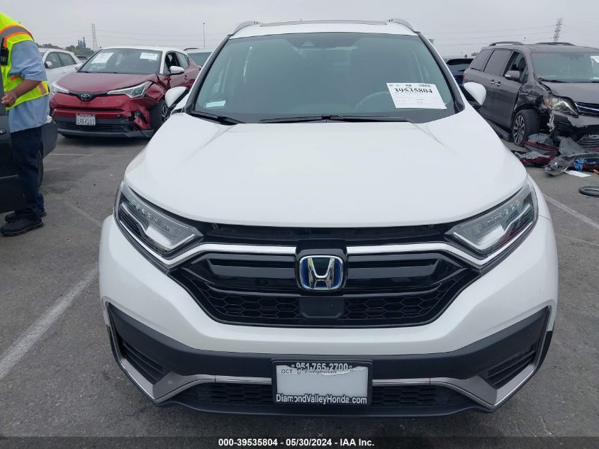 2022 Honda Cr-V Hybrid Touring VIN: 5J6RT6H97NL040452 Lot: 39535804